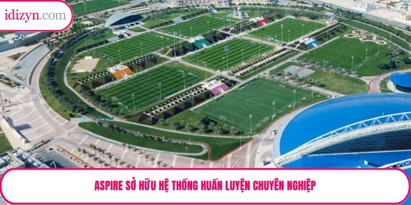 Aspire sở hữu hệ thống huấn luyện chuyên nghiệp