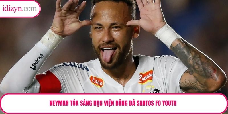 Neymar tỏa sáng học viện bóng đá Santos FC Youth