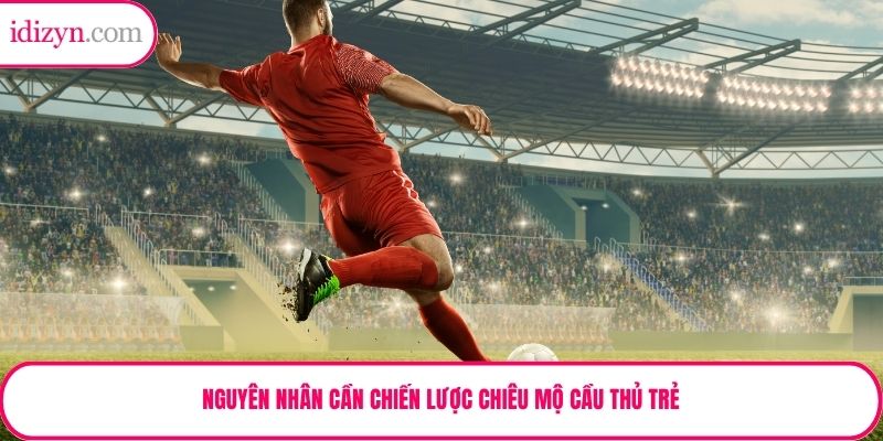 Nguyên nhân cần chiến lược chiêu mộ cầu thủ trẻ