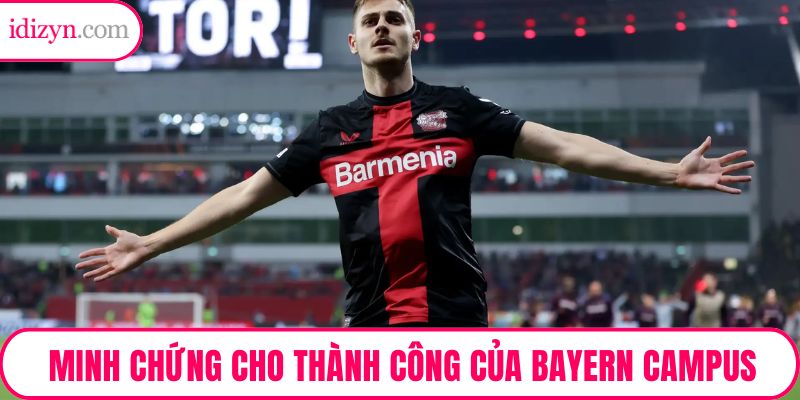 Những cái tên minh chứng cho thành công của Bayern Campus