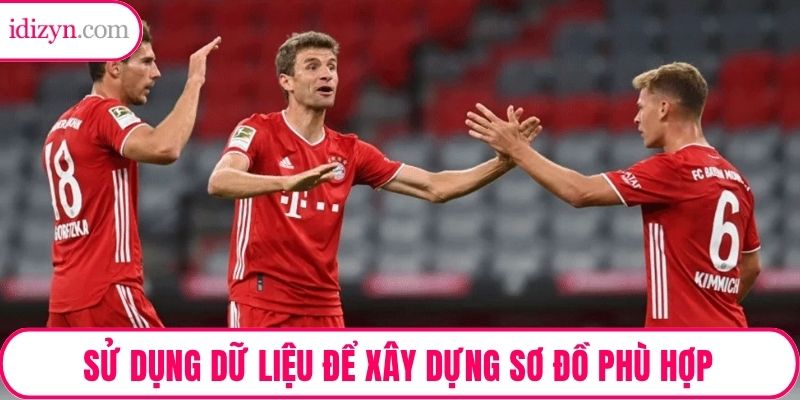 Sử dụng dữ liệu để xây dựng sơ đồ phù hợp cho cầu thủ